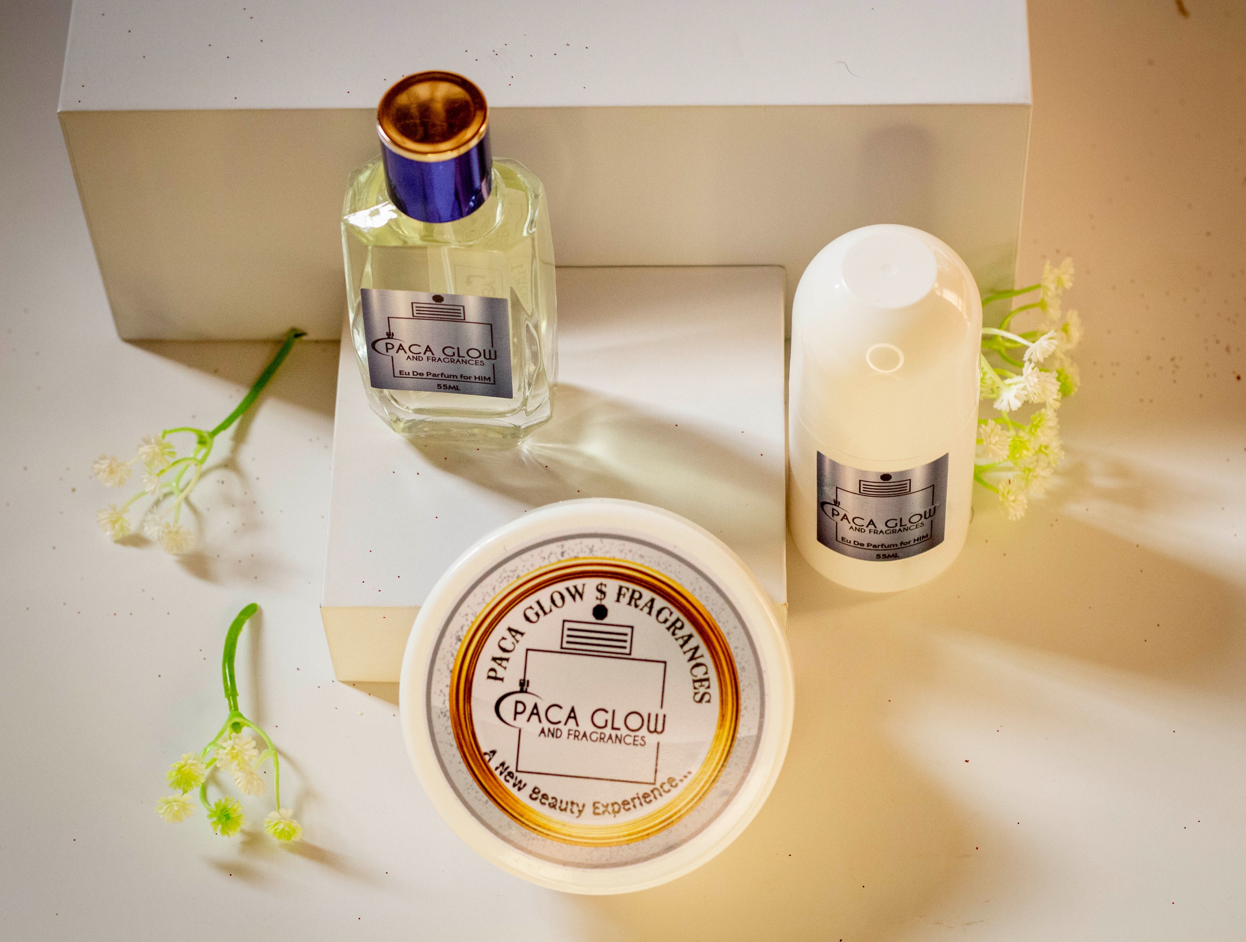 inspired by 212vip 35ml fragrance, 130g body butter and 100ml roll on